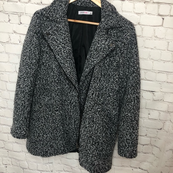 JustFab Moto Style Asymmetric Zipper Jacket - Picture 5 of 7